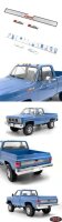 Rear and Side Metal GMC Emblems