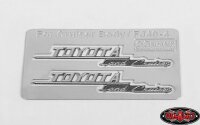 Side Metal Emblems for Cruiser Body (Side B)