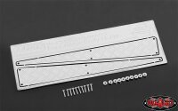 Metal Side Diamond (A) Plates for Cruiser Body (Silver
