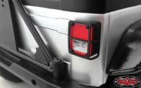 SLVR Metal Frame for CCHand Rear Tailight to fit Axial SCX10