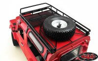 Roof Rack with Tire Mount for Land Rover D90