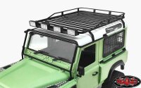 Roof Rack with Light Pods for 1/18 Gelande D90 (Black)