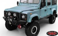 Metal Front Bumper w/Stinger and Lights for Gelande II D90/1