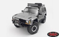 Solid Front Bumper for Axial SCX10 II XJ (Black)