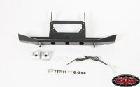 Solid Rear Bumper w/Lights for Axial SCX10 II XJ (Black)
