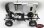 Toyota LC70 Body Mount Set for TF2 LWB Chassis