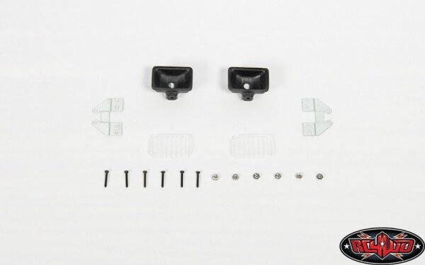 1/10 Square Light Pods w/Mounts