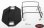 Bed Soft Top w/Cage for Mojave II Four Door (Black)