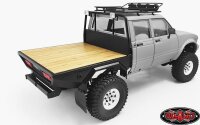 Wood Flatbed w/Mudflaps for Mojave II Four Door Body Set