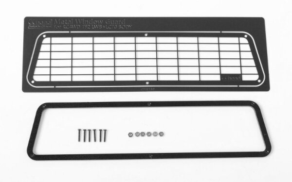 Metal Rear Window Guards for Land Cruiser LC70 Body