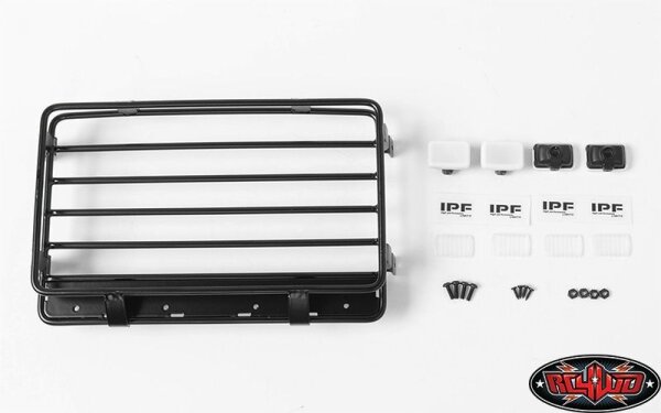 Malice Mini Roof Rack w/Lights for Land Cruiser LC70 Body
