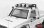 Malice Mini Roof Rack w/Lights for Land Cruiser LC70 Body