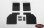 Rear Mud Flaps for Mojave II 2/4 Door Body Set