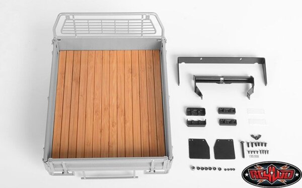Kober Rear Bed w/Tire Holder & Mud Flaps for TF2