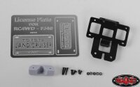 Rear License Plate System for G2 Cruiser