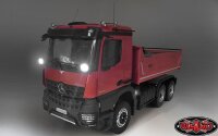 Square Work Lights for MB Arocs 3348 6x4 Tipper Truck