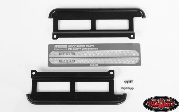 Rook Metal Side Sliders for Tamiya 1/10 Isuzu mu TypeX CC-01
