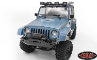 Steel Stinger Front Bumper W/Plastic Winch for 1/18 Gel II