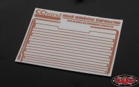 Rear Window Defroster Decal for Gelande II (D90/D110)