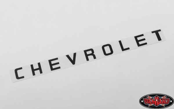 Rear Metal Logo for Axial SCX10 II 1969 Chevrolet Blazer