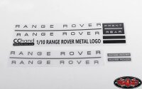 Metal Emblem Set for JS Scale 1/10 Range Rover Classic Body
