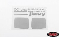 Mirror Decals for MST 1/10 CMX w/ Jimny J3 Body
