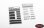 Metal Logo Decal Sheet for 1985 Toyota 4Runner