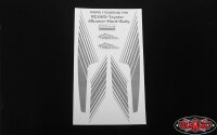 Boogie Body Stripes for 1985 Toyota 4Runner Hard Body