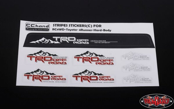 Front Windshield Decals for 1985 Toyota 4Runner Hard Body