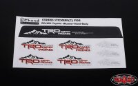 Front Windshield Decals for 1985 Toyota 4Runner Hard Body