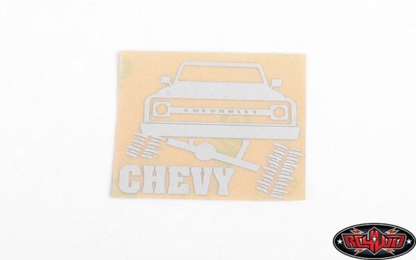Chrome Chevy K5 Blazer Decals