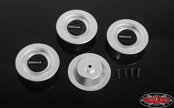 Armor Wheels for DJI Robomaster (Chrome)