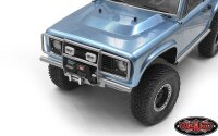 Oxer Steel Front Winch Bumper w/ IPF Lights