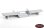 Oxer Steel Rear Bumper for Vanquish VS4-10 Origin Body (Silv