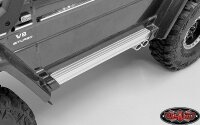 Tonfa Trittbrett silber