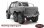 Oxer Stahl Bumper hinten mit Kupplung, Bremslinsen mit LEDs