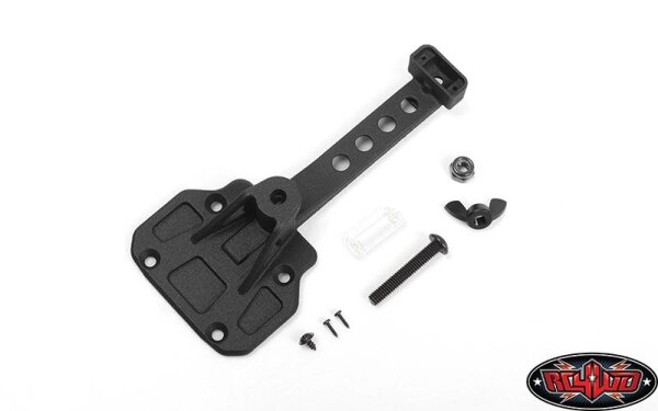 Spare Wheel and Tire Holder w/ Clear High Rear Brake Light