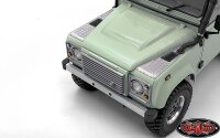Steel Front Side Hood Diamond Plates for Gelande II