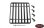 Adventure Roof Rack for Axial 1/10 SCX10 III Jeep JLU Wrangl