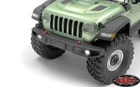 OEM Wide Front Bumper w/ License Plate Holder + Steering Gua