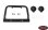 Steel Push Bar Front Bumper W/ Clear Flood Lights