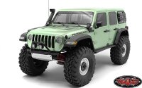 KS Steel Front Bumper w/ Lights for Axial 1/10 SCX10 III