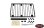 Steel Tube Roof Rack W/ Rear Utility Lights for Axial 1/10