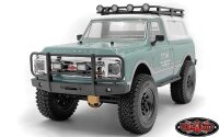 Micro Series Tube Front Bumper w/ flood lights for Axial SCX