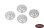 SLVR Micro Series 1/24 Wheel Hub and Rotors AXIAL SCX24 1/24