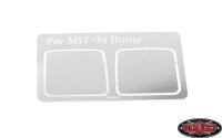 Mirror Decals for MST 4WD Off-Road Car Kit W/ J4 Jimny Body