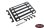 Low Profile Roof Rack W/ Lights for MST 4WD Off-Road Car Kit