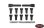 Complete Door and Tailgate Hinge Set for Axial 1/6 SCX6