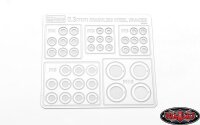 Stainless Steel 0.3mm Spacers Assortment