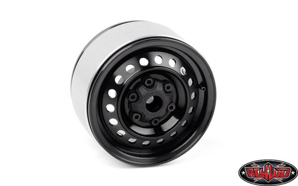 Rad 1.9 Aluminum Internal Beadlock Single Wheel (Black)